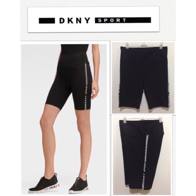 white high waisted biker shorts