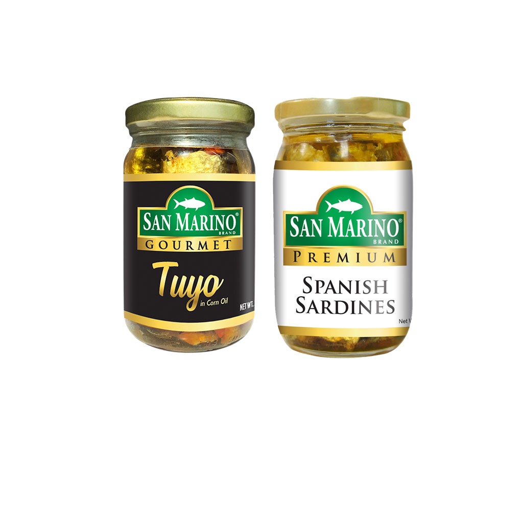 San Marino Premium Bundle (Gourmet Tuyo 220g + Premium Spanish Sardines