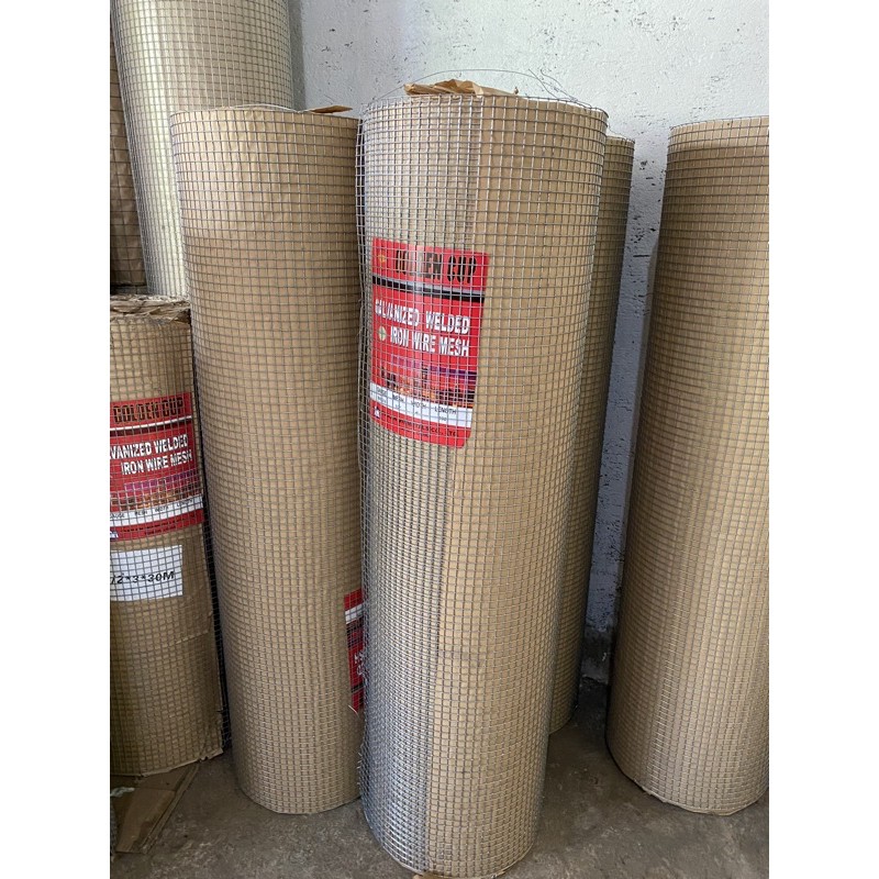 1 2 X 1 2 X 3 Ft 30 Meters Golden Cup Hot Dip Galvanized Welded Wire Gauge 16 Shopee Philippines