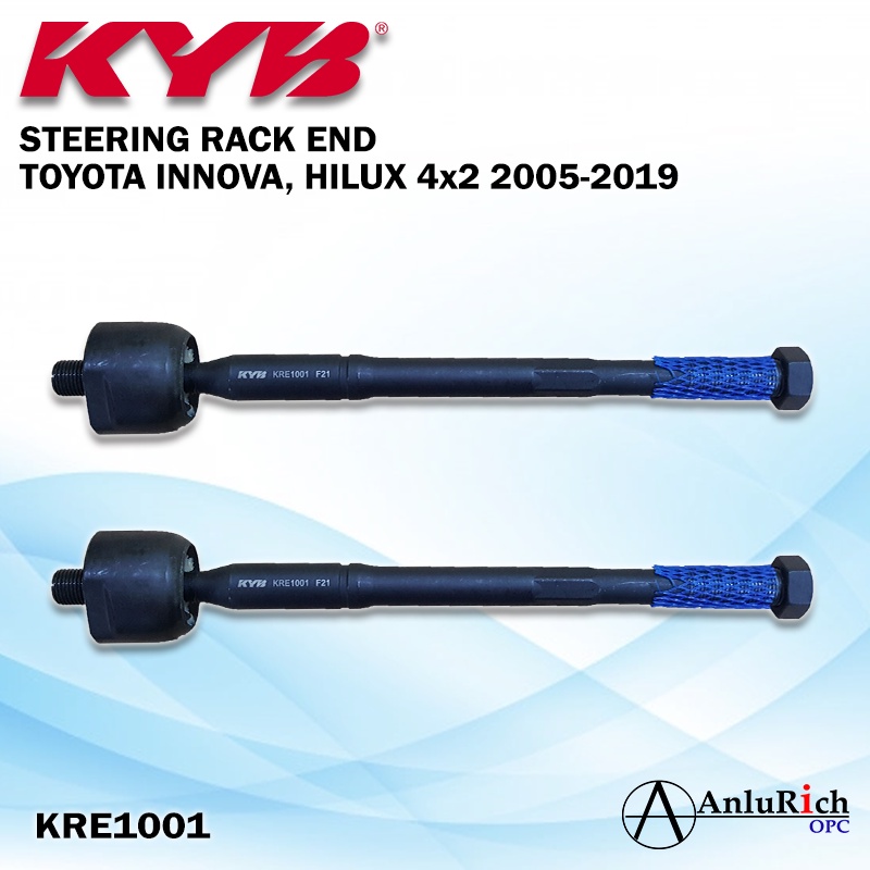 STEERING RACK END (SET) for TOYOTA INNOVA, HILUX 4x2 20052019 KYB