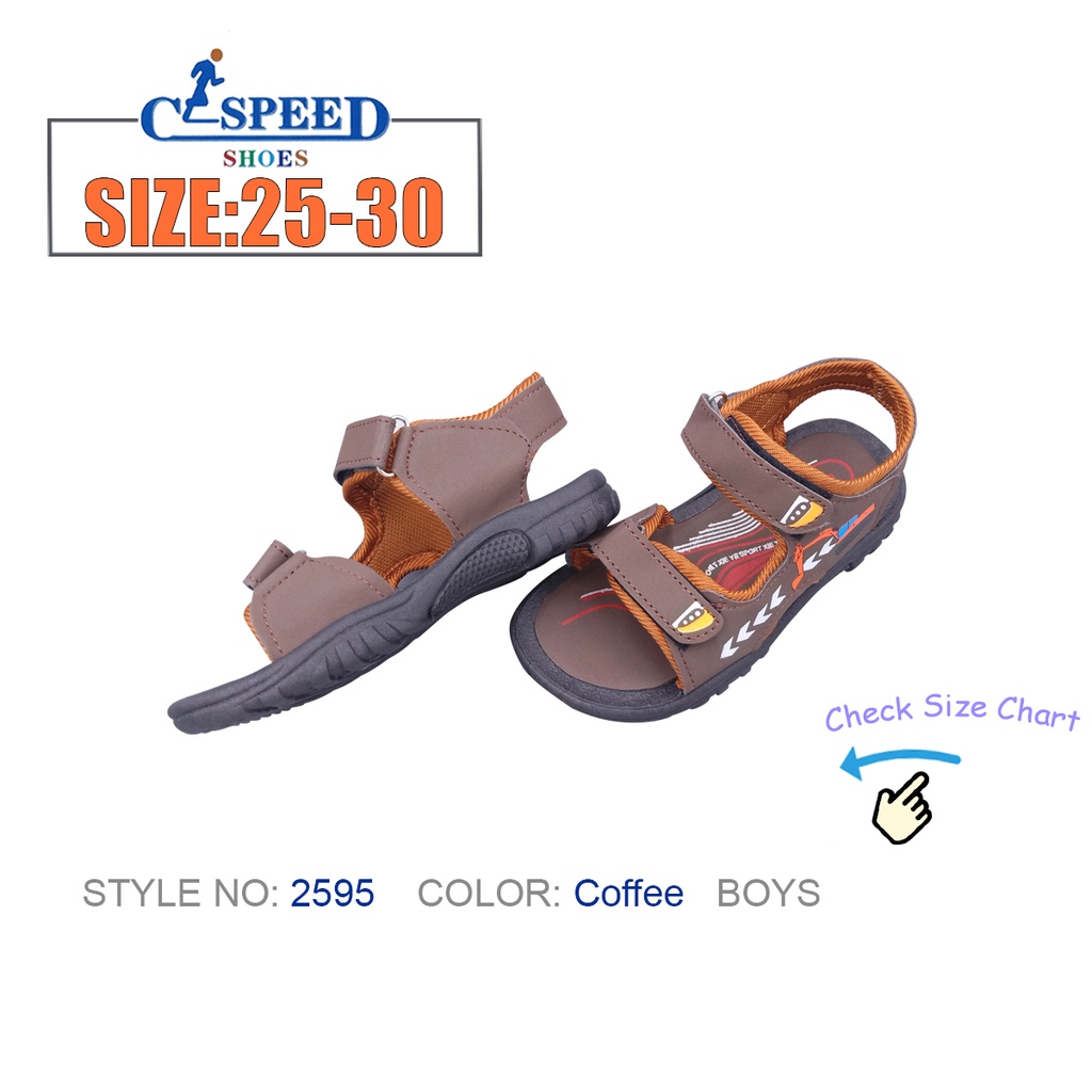 New Arrival 2595 Size 25-30 COD Kids Sandals Shoes For Boys Baby Fashion Slippers