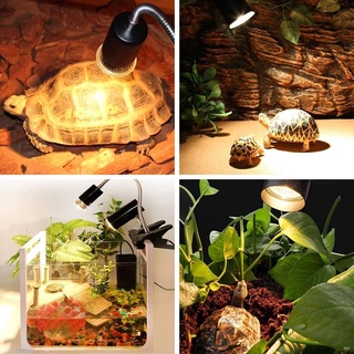 ►Reptile Heat Lamp UVA UVB Reptile Light with Holder&Switch for Lizard Turtle Snake Amphibian #2