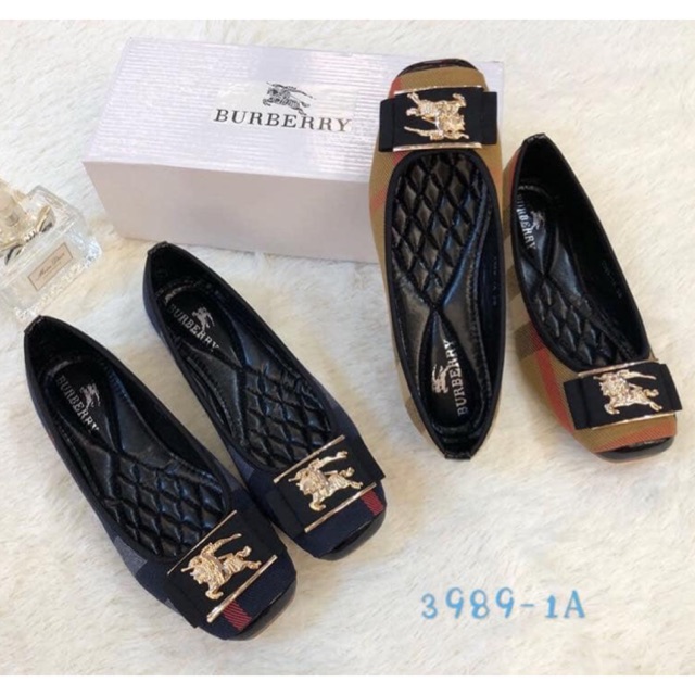 Burberry Breathable Doll Shoes | Shopee 