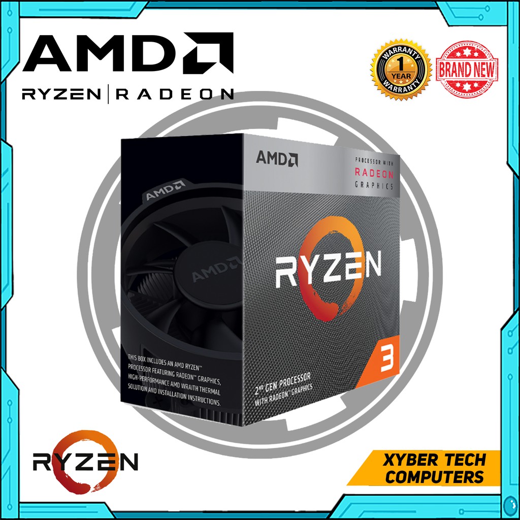 Amd Ryzen 3 30g 4 Core 4 Thread 3 6 4 0gz Shopee Philippines