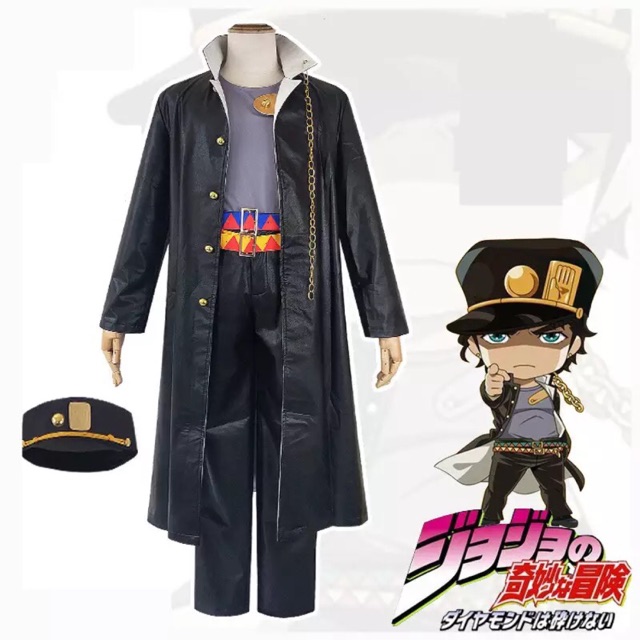 JJBA JoJo Spilla smaltata con scritta To Be Continued, per cappello Kujo Jotaro, cosplay, in metallo, dorata, per adolescenti, donne, uomini, Nylon, Nessuna pietra preziosa