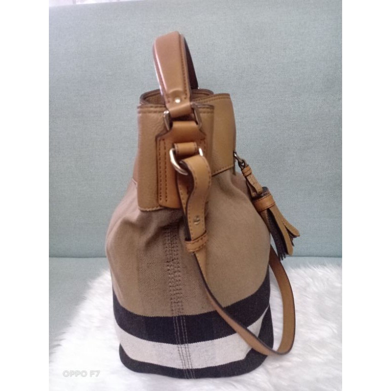 Burberry Ashby Tassel Bucket bag | Shopee Philippines