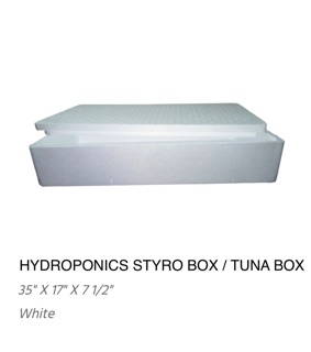 STYRO BOX / HYDROPONICS STYRO BOX / TUNA BOX | Shopee Philippines