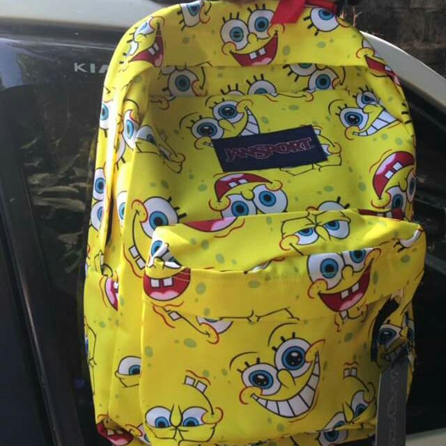 spongebob jansport backpack