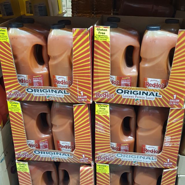 Frank S Red Hot Sauce 1galon Shopee Philippines