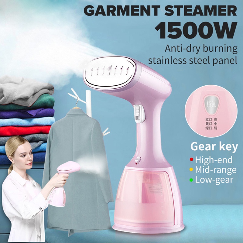 Handheld Steamer iron baju steamer 1500W Highpower Vertical