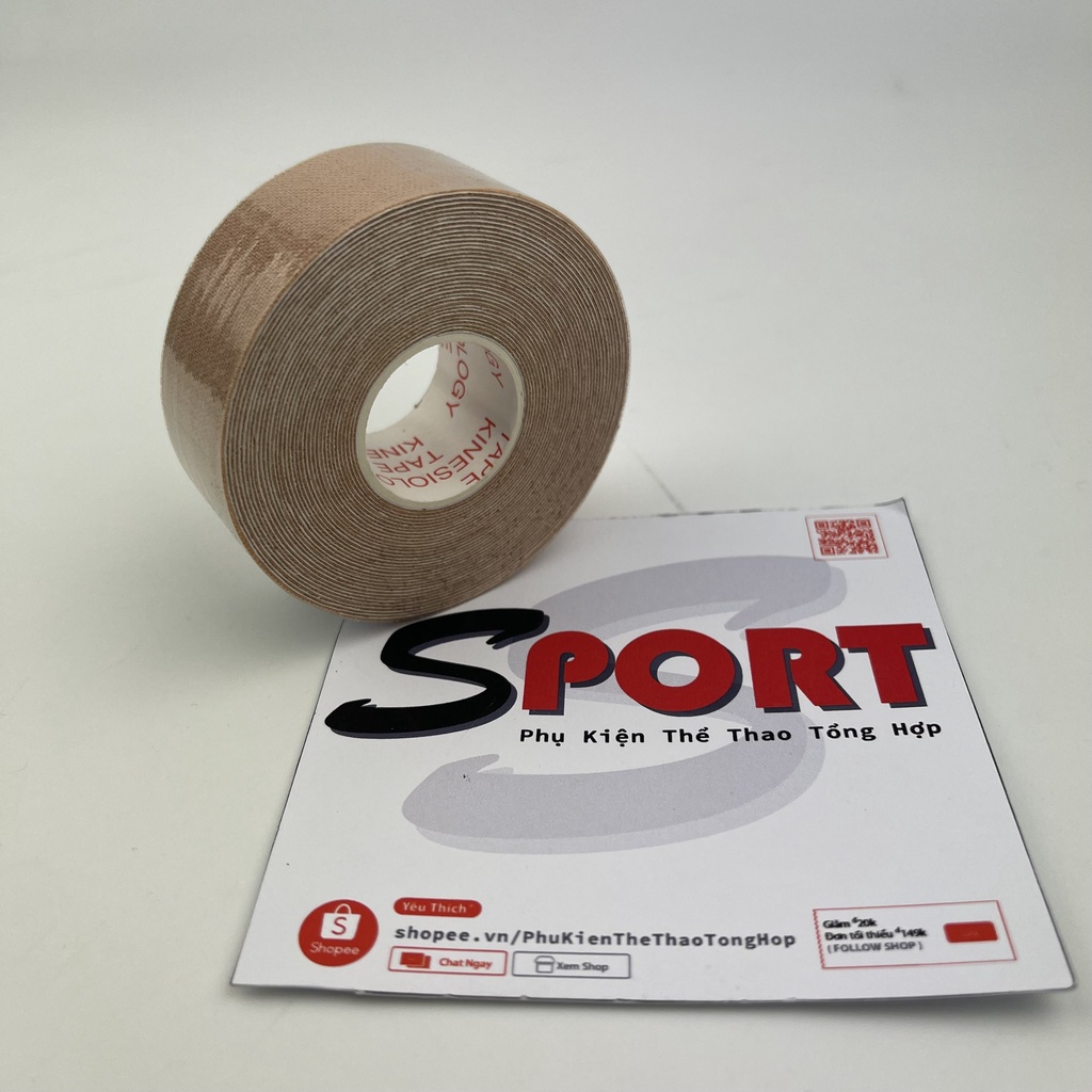 Kinesiology Tape Sports Tape 2.5cm x 5m High Quality Fabric Tape Skin Color Sports Tape 2