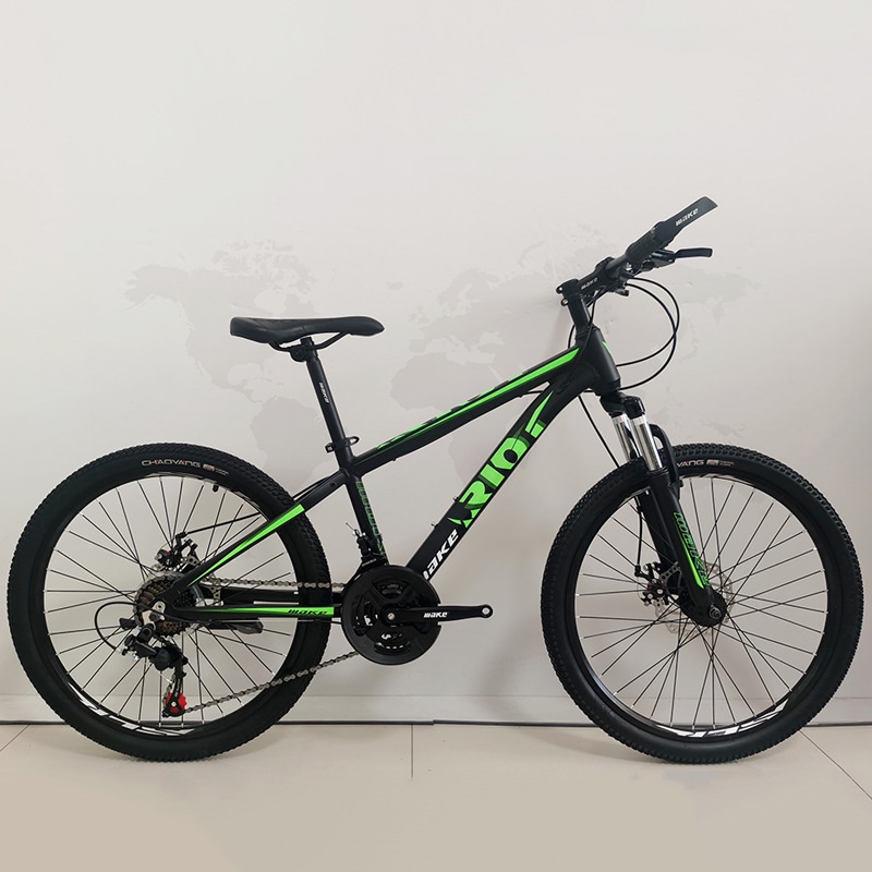 24Inch21Speed Mountain Bike Double Disc Brake Adult Variable Speed