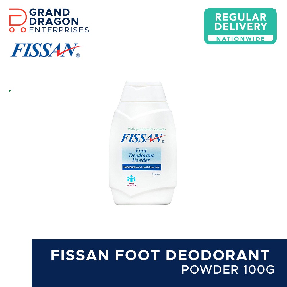 Fissan Foot Deodorant Powder 100g X7O3 Shopee Philippines