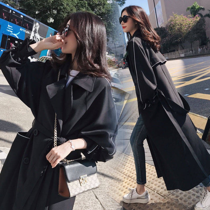 cheap long black coat