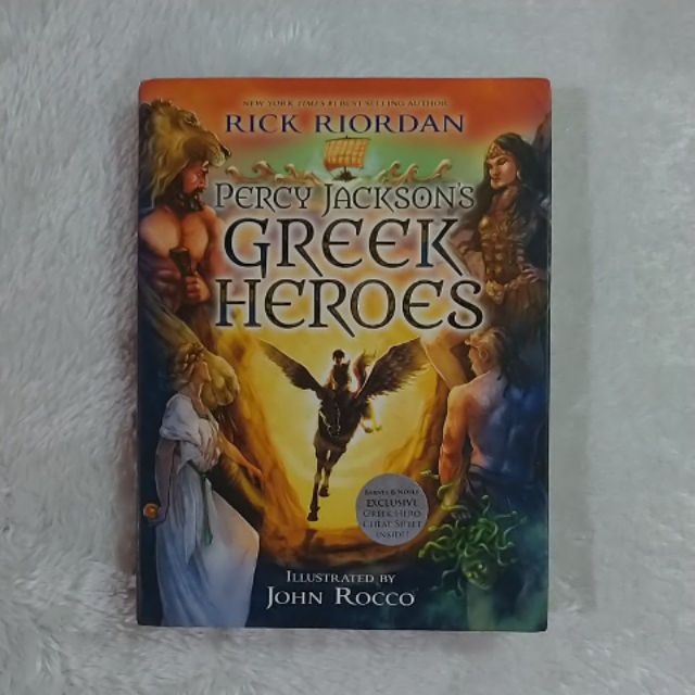 Percy Jackson S Greek Heroes By Rick Riordan Shopee Philippines