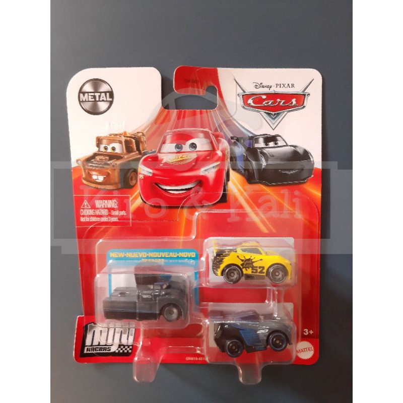 Next Gen Racers Series 21 Disney Pixar Cars Mini Racers 3 Pack Shopee Philippines