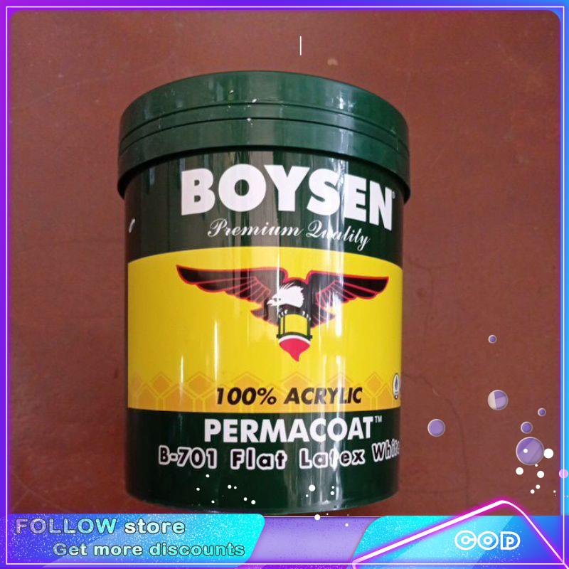 Boysen flat latex white b701 1 liter pambato pintura water base 1 literWall Paints Shopee