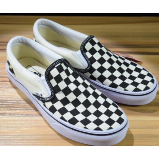 vans old skool black pink & white checkered