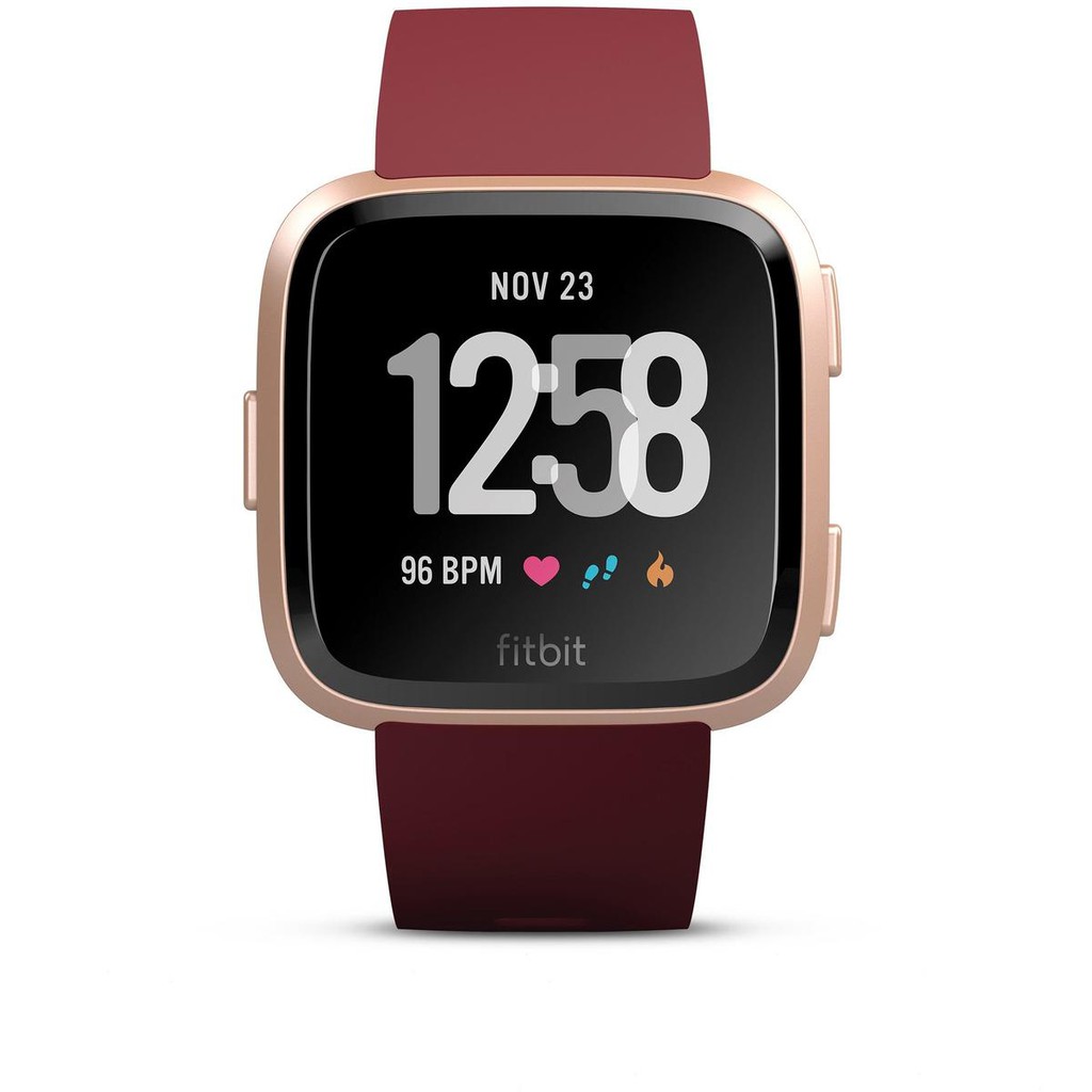 fitbit versa rose gold special edition