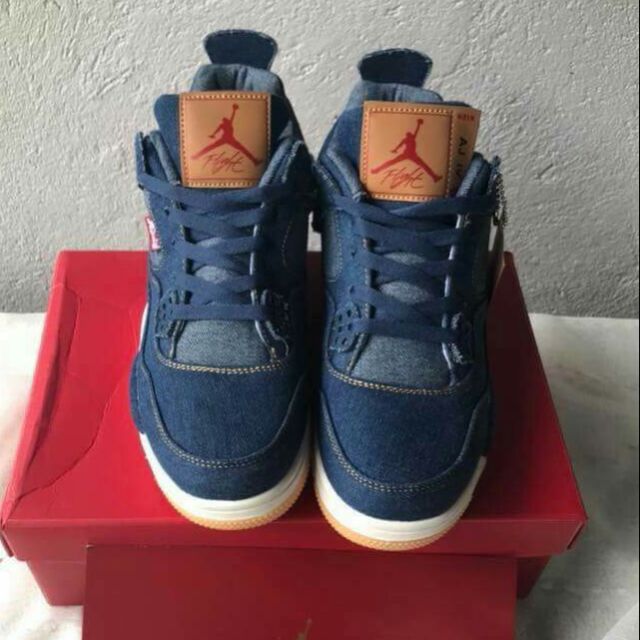 nike levi's jordan 4