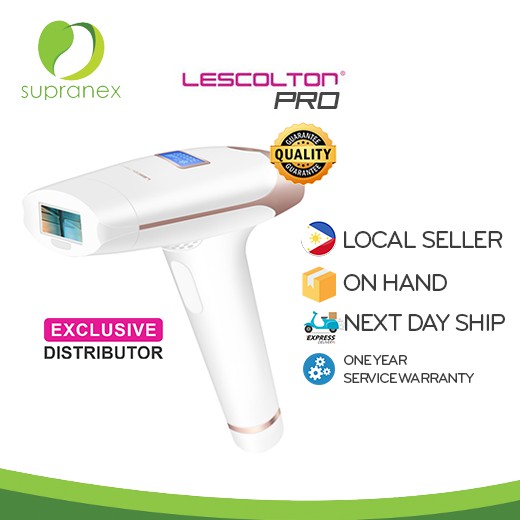 Lescolton PRO IPL Permanent Laser Hair Removal 2in1 | Shopee Philippines