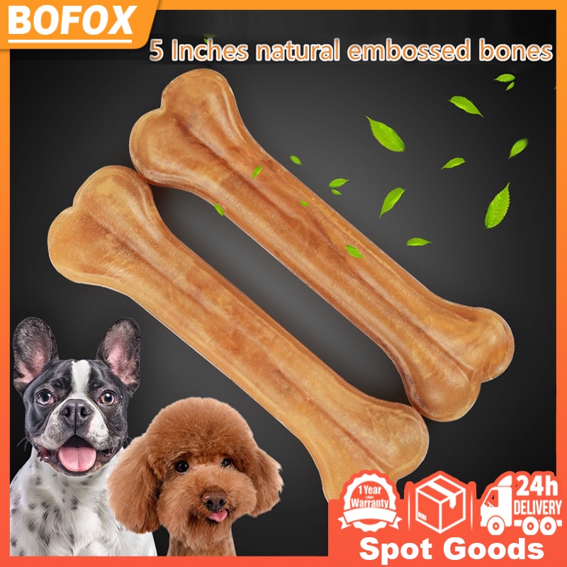 Pet Toy Dog Molar Stick Cowhide BonePressed Dog Teeth Chewing Rawhide