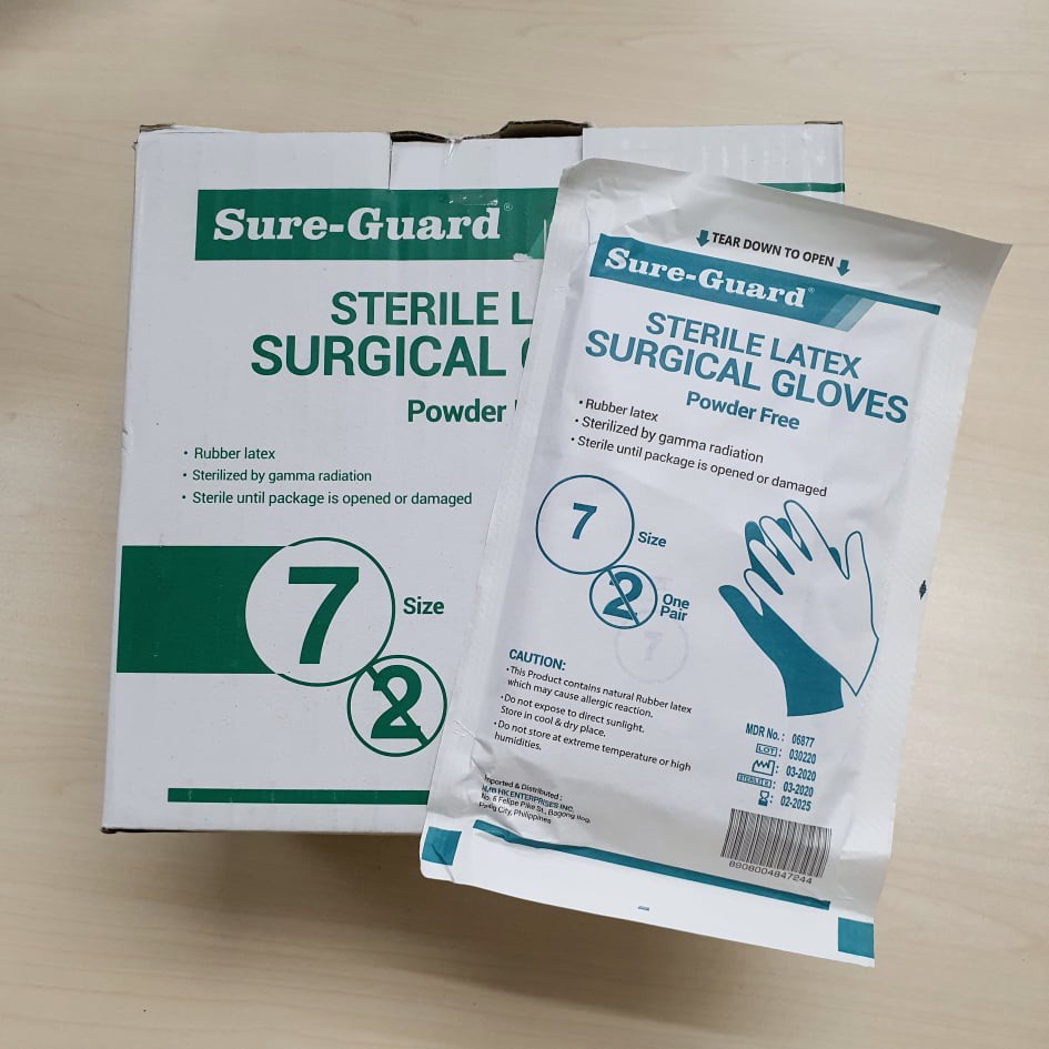 GLOVES SURGICAL Sterile 50's Shopee Philippines