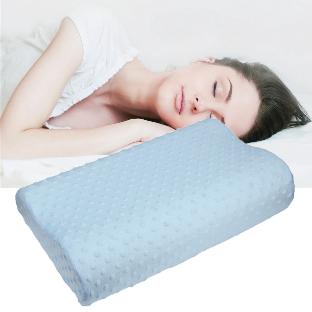 Ready Stock Soft Rebound Memory Foam Space Pillow Cases Neck