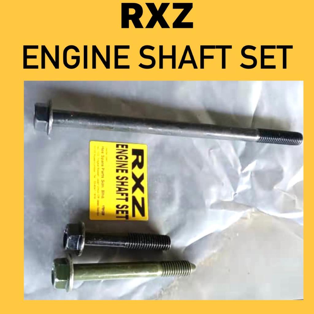 Yamaha RXZ Engine Shaft Set 3PCS ENJIN SAP SUB SCREW TAING SKREW SKRU