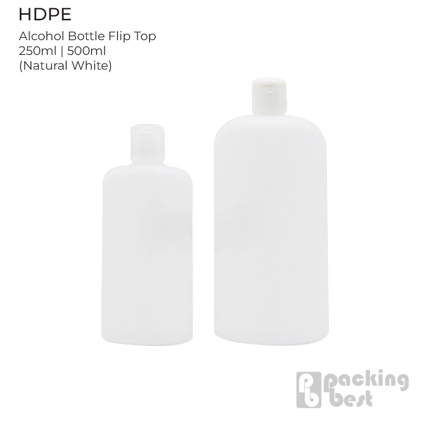 Hdpe Alcohol Bottle 500ml 25 Pcs. Shopee Philippines