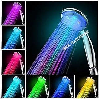 0003+0604 7 Colors LED Romantic Light Changing Shower Head (NO BATTERY NEEDED ) 1.5 Meters Hose #3