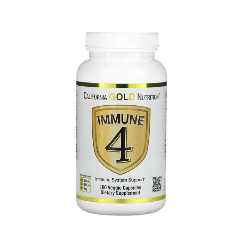 On hand! California gold nutrition Immune 4, Immune System Support, 180 ...