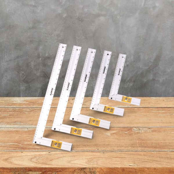 ALUMINUM SQUALA L-SQUARE ANGLE RULER WITH LEVEL BAR | Shopee Philippines