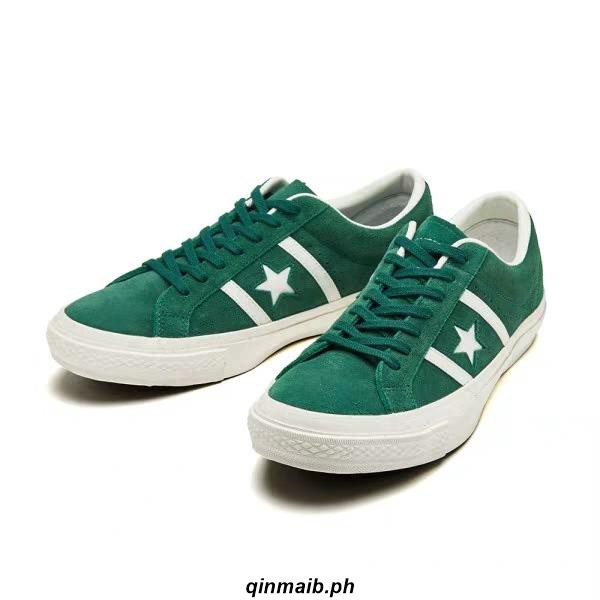 green suede converse hi tops