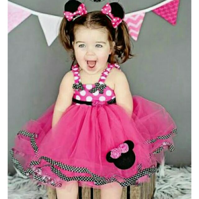 minnie mouse tulle dress