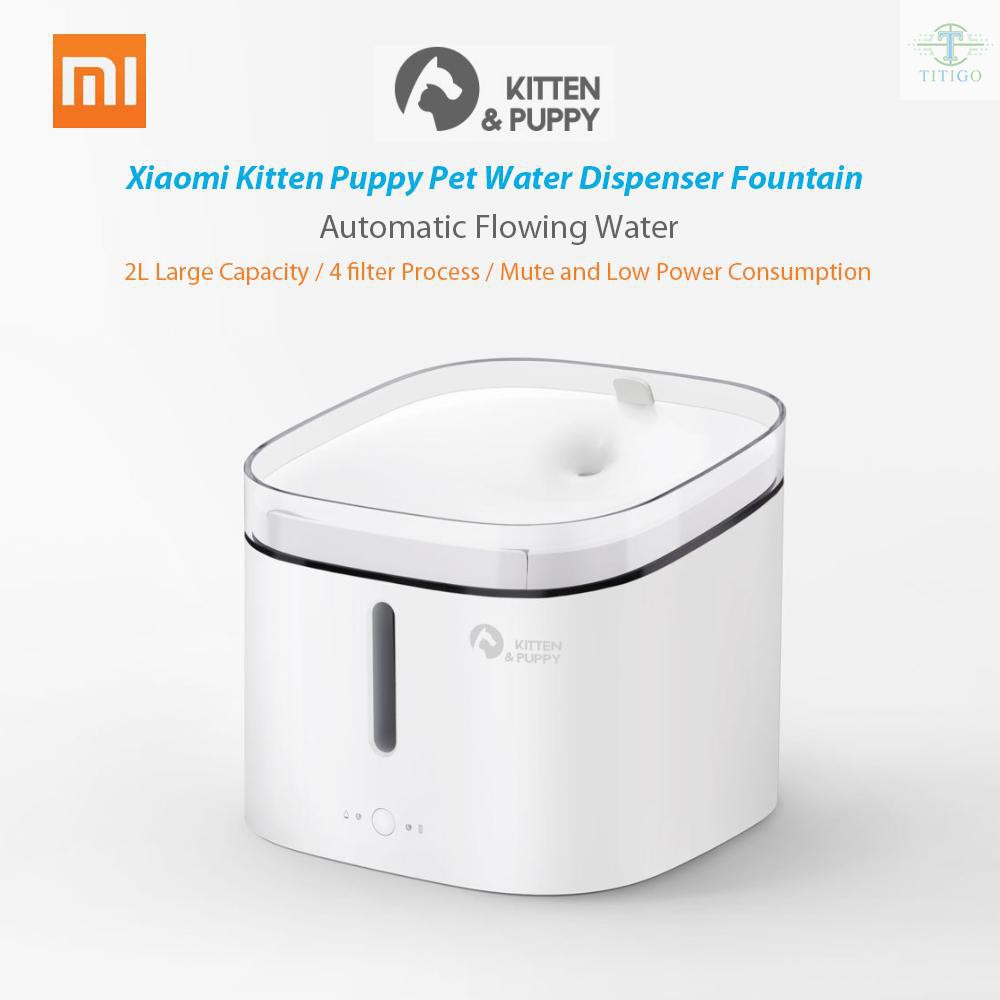 Xiaomi kitten puppy pet water dispenser обзор