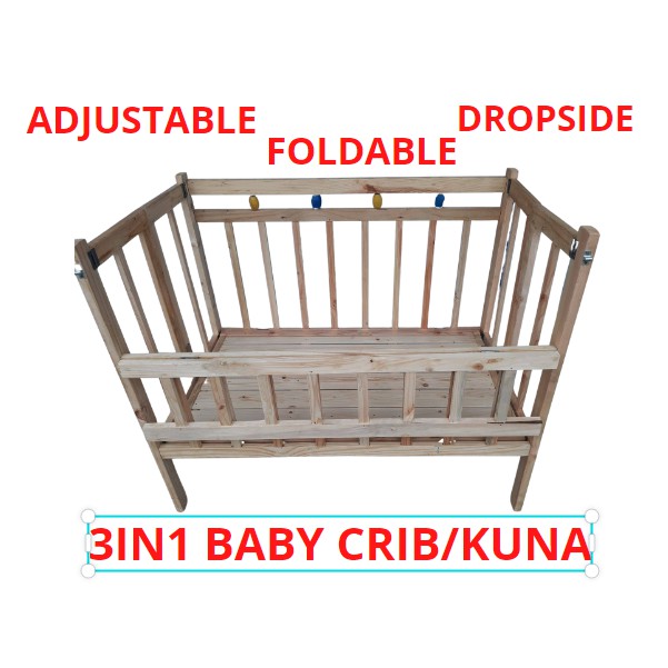 ONHAND High Quality Kuna or Baby Crib 3in1 Shopee Philippines