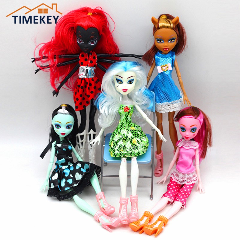 monster high dolls in box