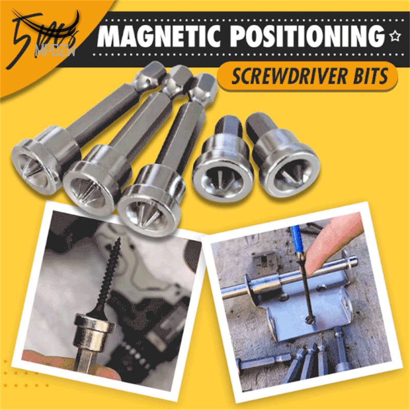 5Pcs/Set Universal Screw Nutdrivers Hex Shank 25mm/50mm