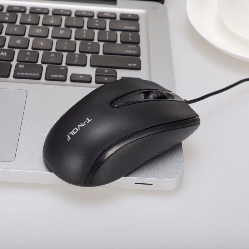 T-WOLF V13 STYLISH OPTICAL WIRED GAMING OFFICE MOUSE | Shopee Philippines