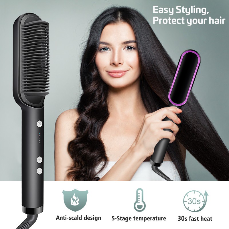 Multifunctional Hair Straightening Hair Ceramic Curler Electric Straightener Hair Care