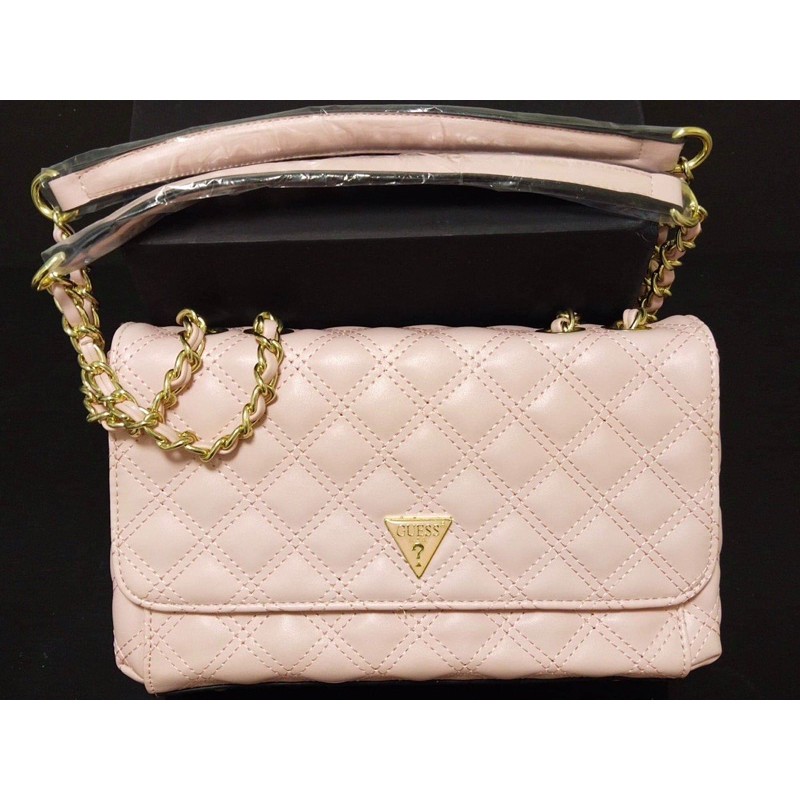 Maladroit Limited lastbil Chain Sling Bag Pink Guess cessiley convertible crossbody bag | Shopee  Philippines