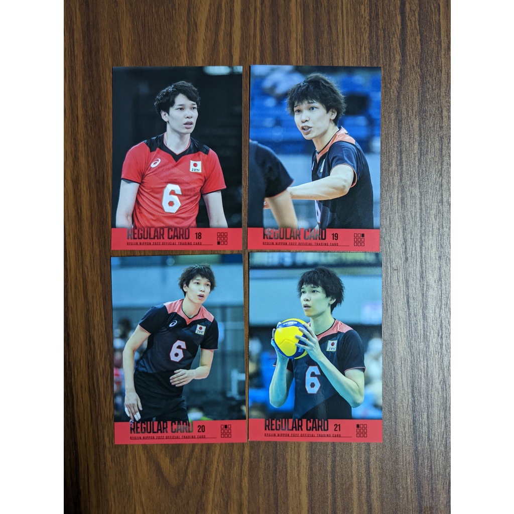 Akihiro YAMAUCHI 2022 Ryujin NIPPON Official Trading Cards Shopee