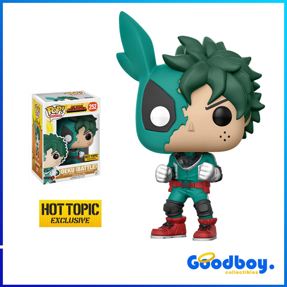 Original Funko Pop My Hero Academia Deku Battle Hot Topic Exclusive 252 Shopee Philippines