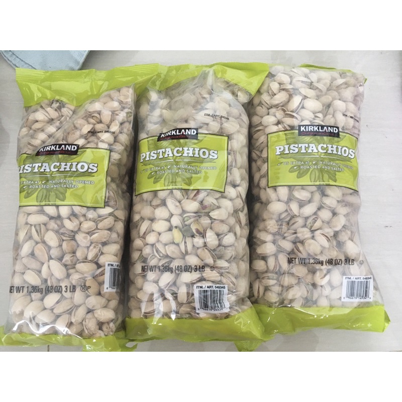 Kirkland Signature Pistachios 1.36 kg (49 oz) 3LB Shopee Philippines
