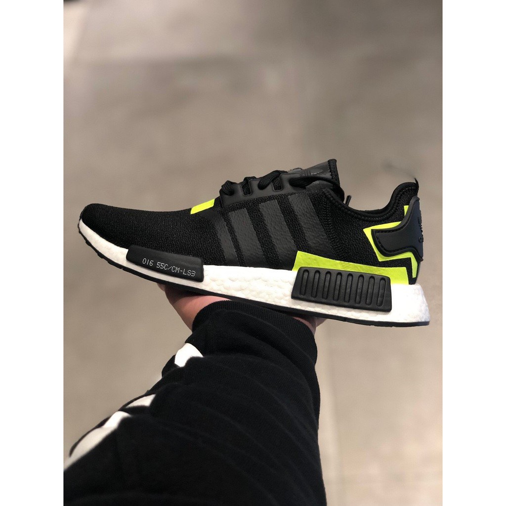 Lejlighedsvis cement filosof adidas nmd boost black green shoes