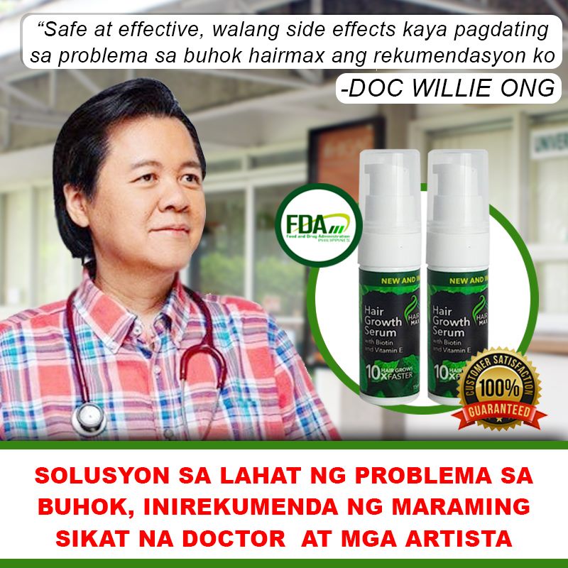 HAIRMAX hair growth serum (buy1 take 2) hairloss treatment | Shopee  Philippines