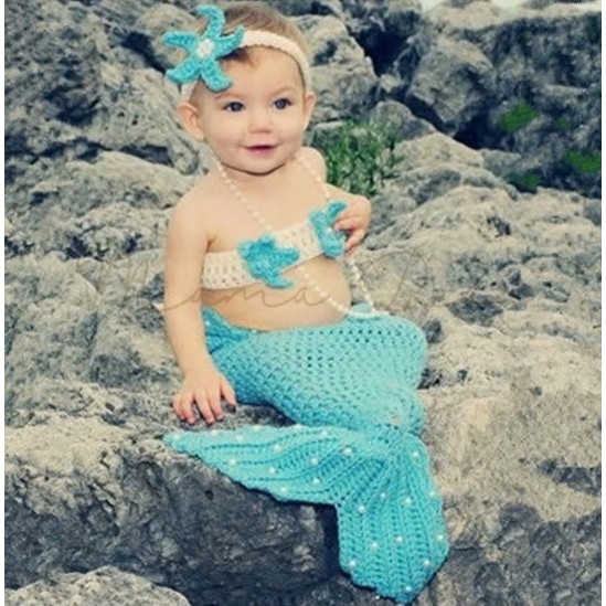 little mermaid baby costume