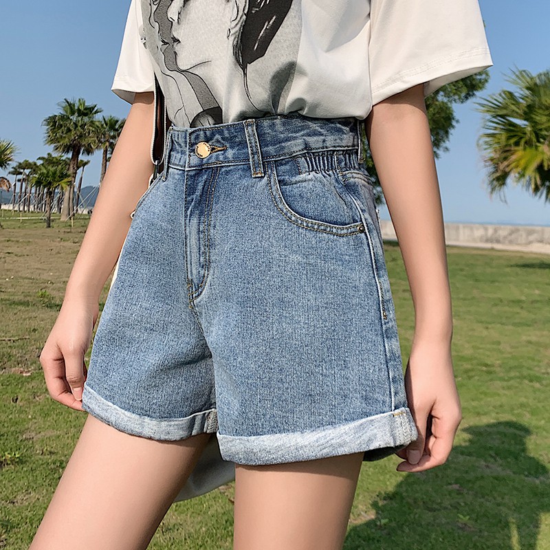 mom short jeans