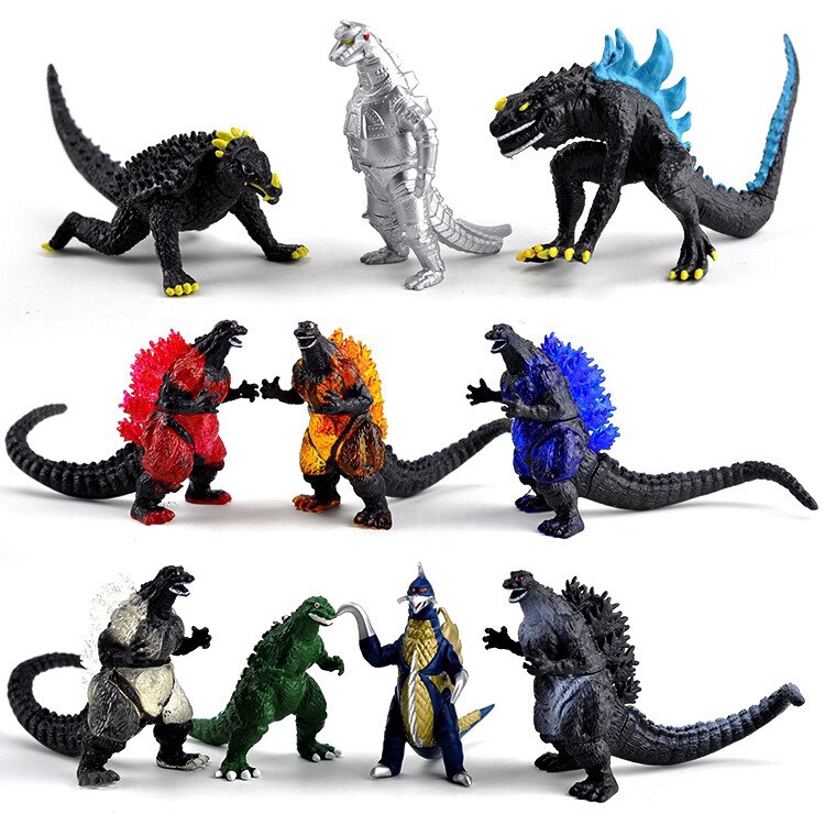 small godzilla figures